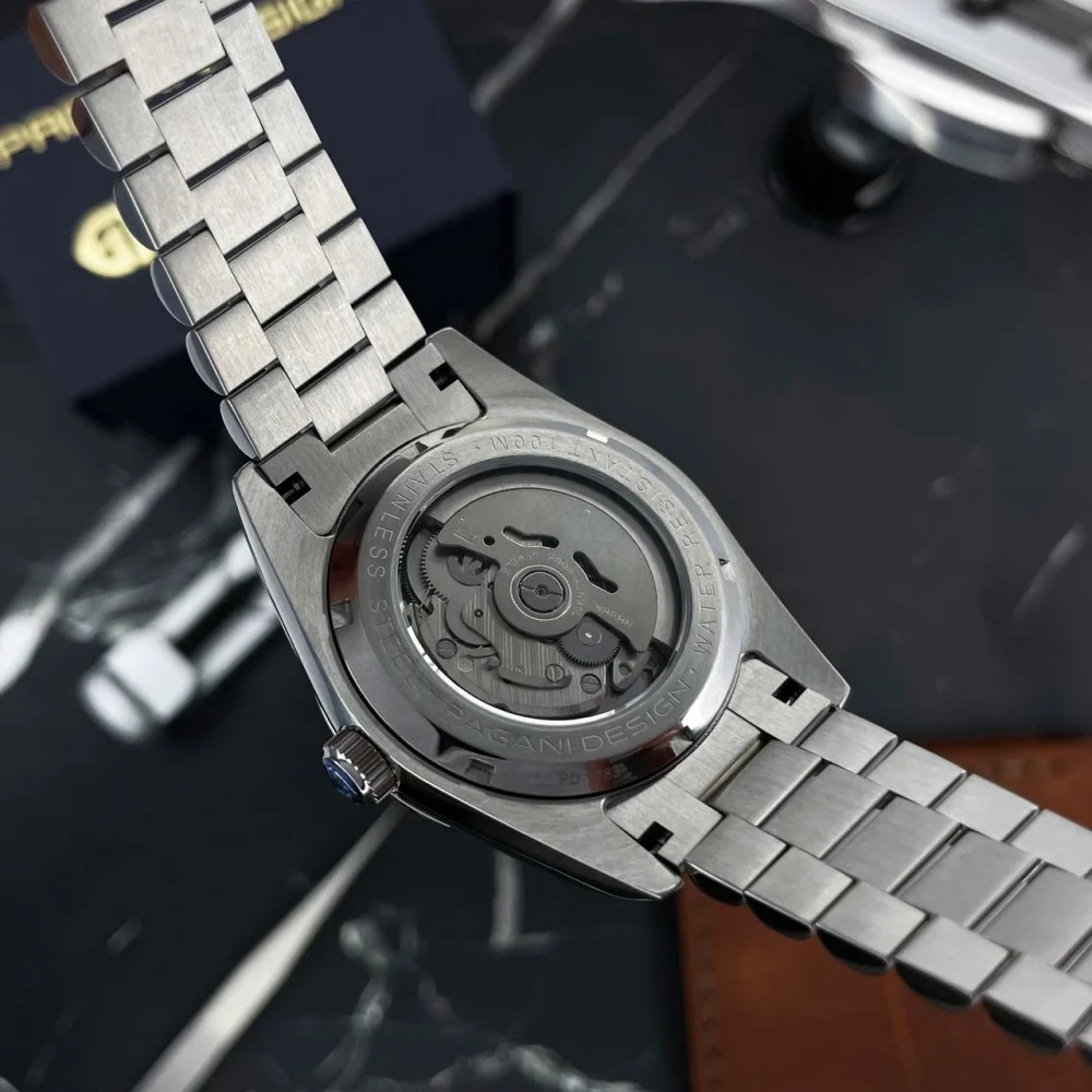 ⌚Купити Чоловічий годинник Pagani Design PD-1783 Silver-Black за